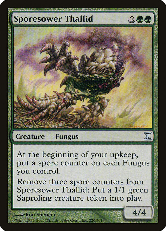 Sporesower Thallid [Time Spiral] Foil