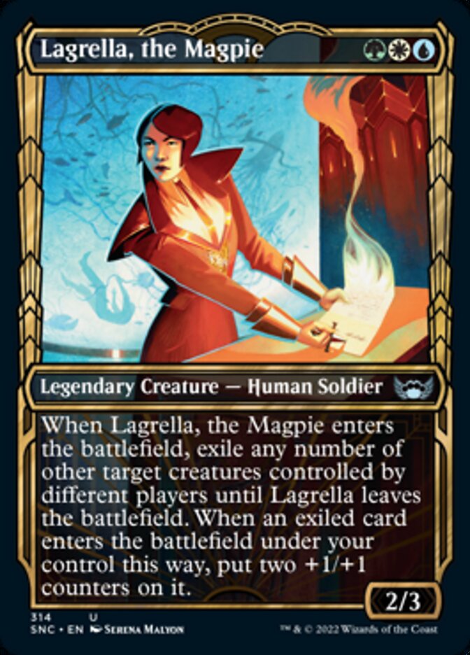 Lagrella, the Magpie (Showcase Golden Age) [Streets of New Capenna] Foil