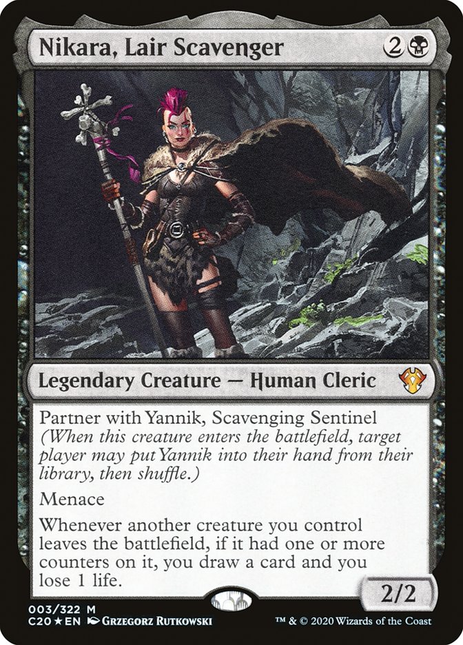 Nikara, Lair Scavenger [Commander 2020] Foil