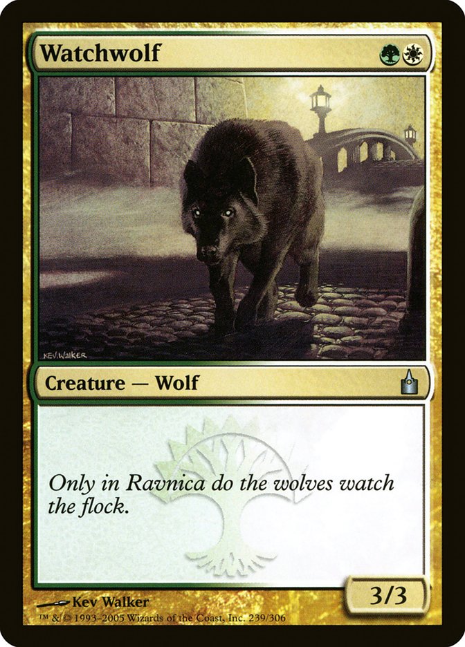 Watchwolf [Ravnica: City of Guilds] Foil