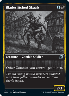 Bladestitched Skaab [Innistrad: Double Feature] Foil