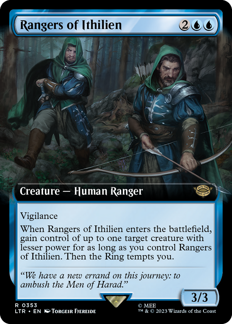 Rangers of Ithilien (Extended Art) [The Lord of the Rings: Tales of Middle-Earth] Foil