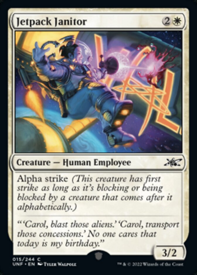 Jetpack Janitor [Unfinity] Foil