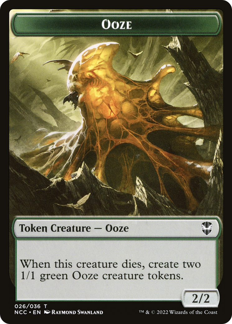 Ooze  [New Capenna Commander Tokens] Foil