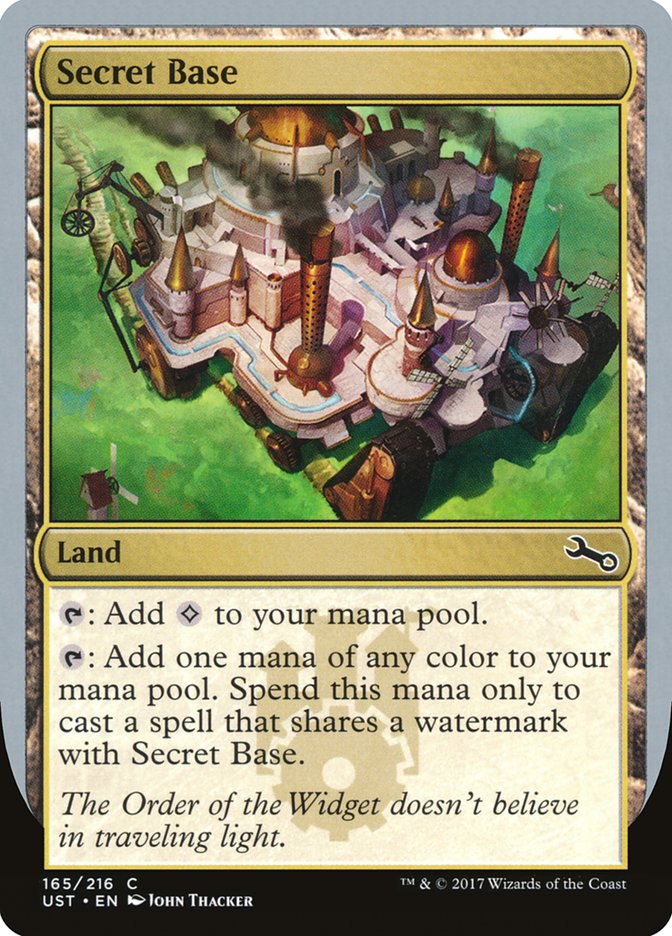 Secret Base (John Thacker) [Unstable] Foil