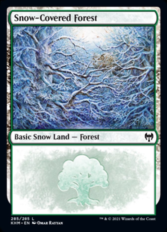 Snow-Covered Forest (285) [Kaldheim] Foil