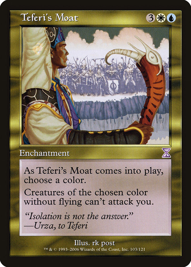Teferi's Moat [Time Spiral Timeshifted] Foil