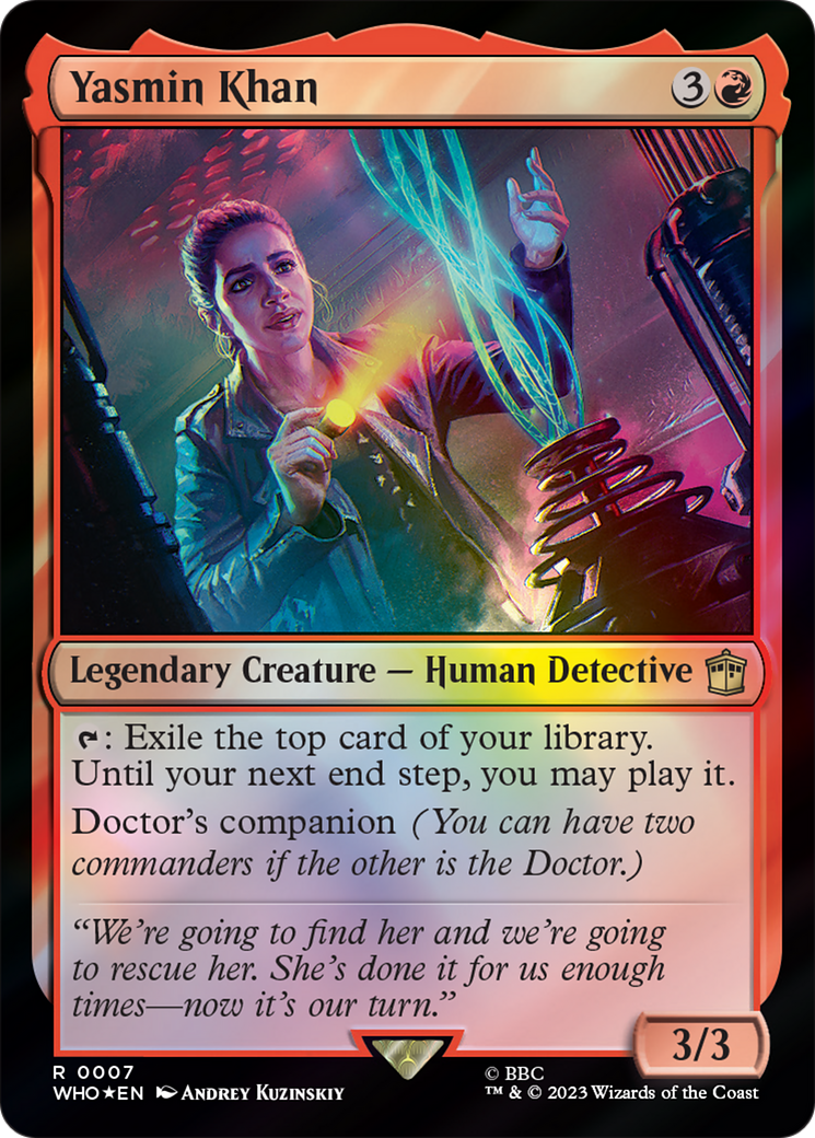 Yasmin Khan [Doctor Who] Foil