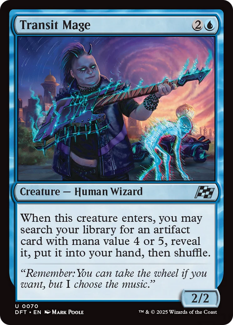 Transit Mage [Aetherdrift] Foil