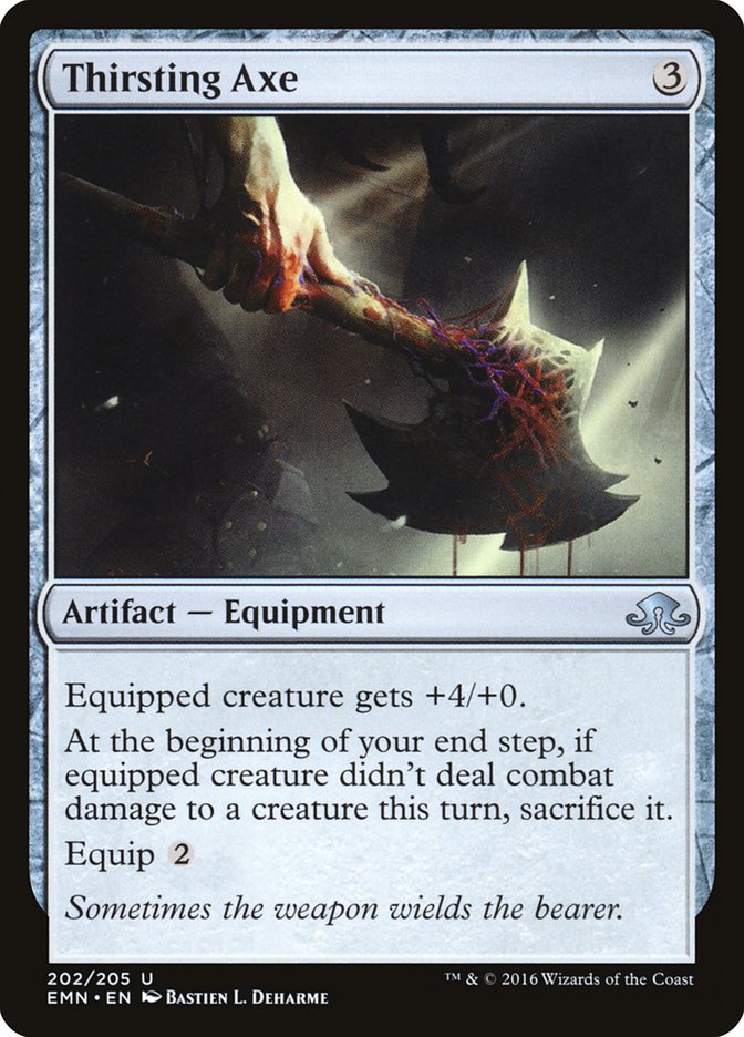 Thirsting Axe [Eldritch Moon] Foil