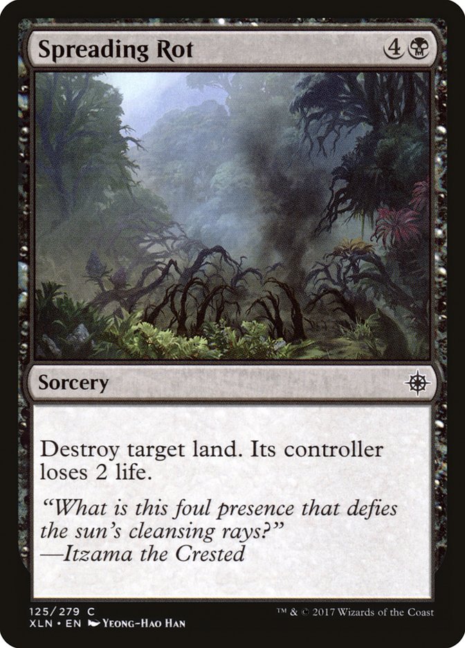 Spreading Rot [Ixalan] Foil