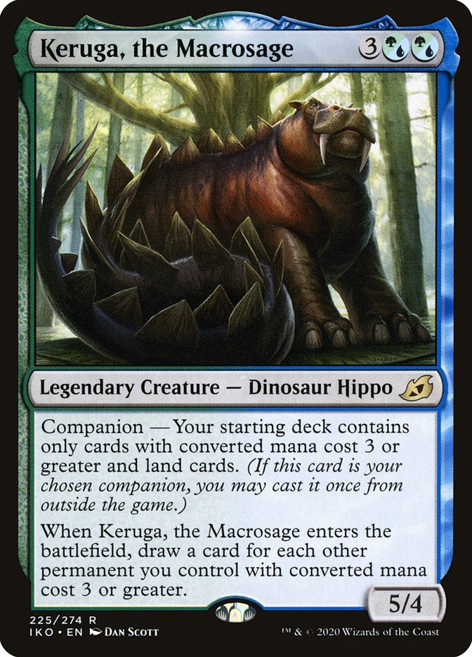 Keruga, the Macrosage [Ikoria: Lair of Behemoths] Foil