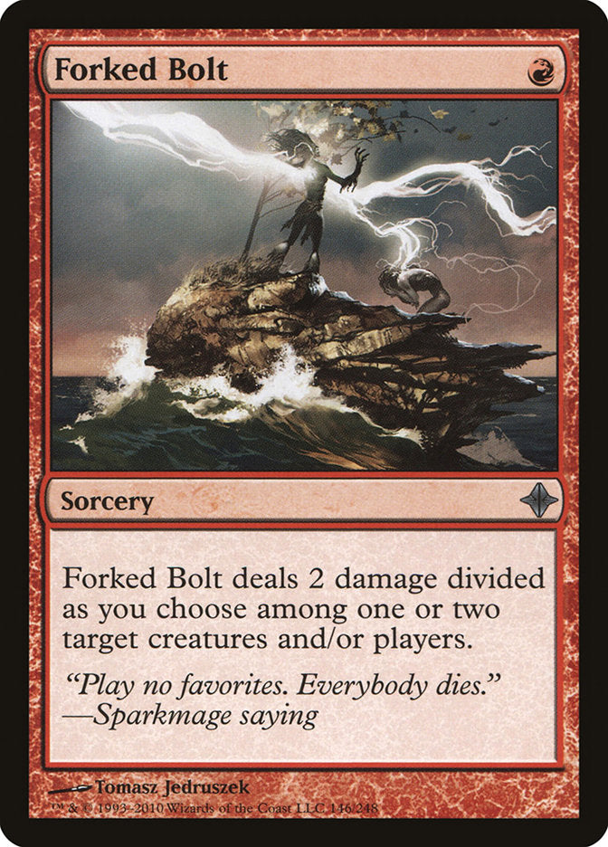 Forked Bolt [Rise of the Eldrazi] Foil
