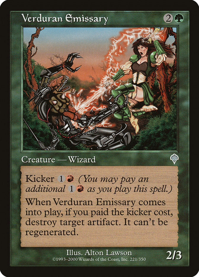 Verduran Emissary [Invasion] Foil