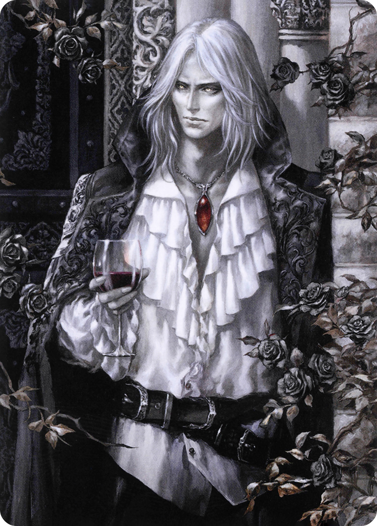 Sorin the Mirthless // Sorin the Mirthless  [Crimson Vow Art Series] (Borderless)