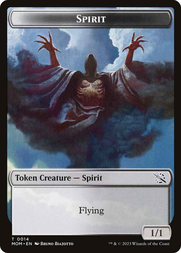 Spirit  [March of the Machine Tokens] Foil