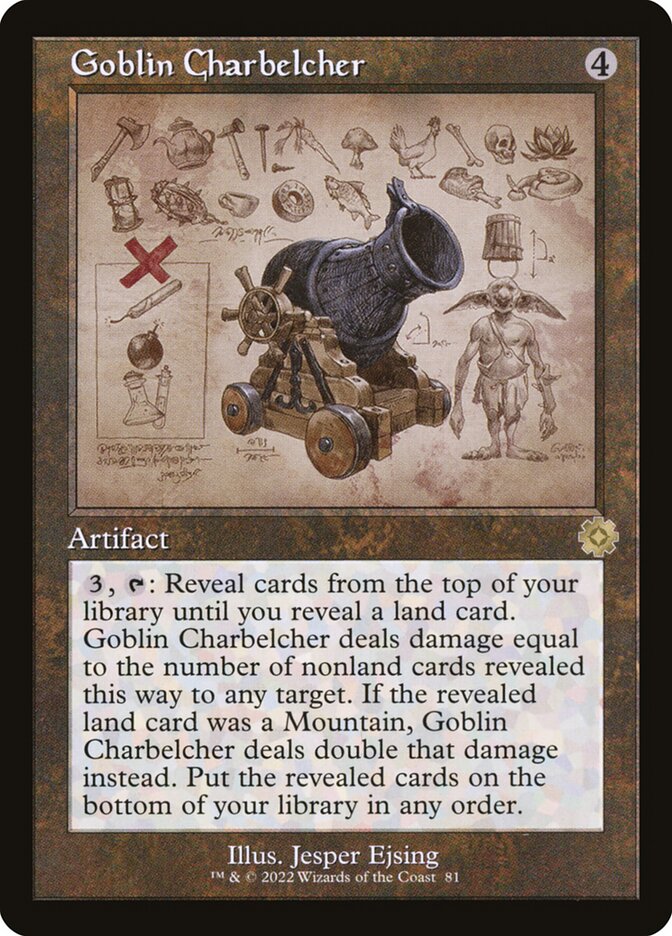 Goblin Charbelcher (Retro Schematic) [The Brothers' War Retro Artifacts] Foil