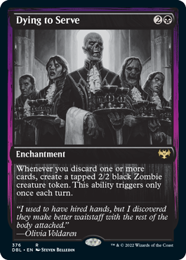 Dying to Serve [Innistrad: Double Feature] Foil