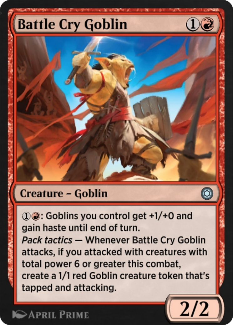 Battle Cry Goblin  [Alchemy Horizons: Baldur's Gate]