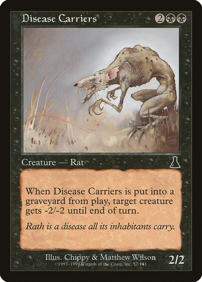 Disease Carriers [Urza's Destiny] Foil