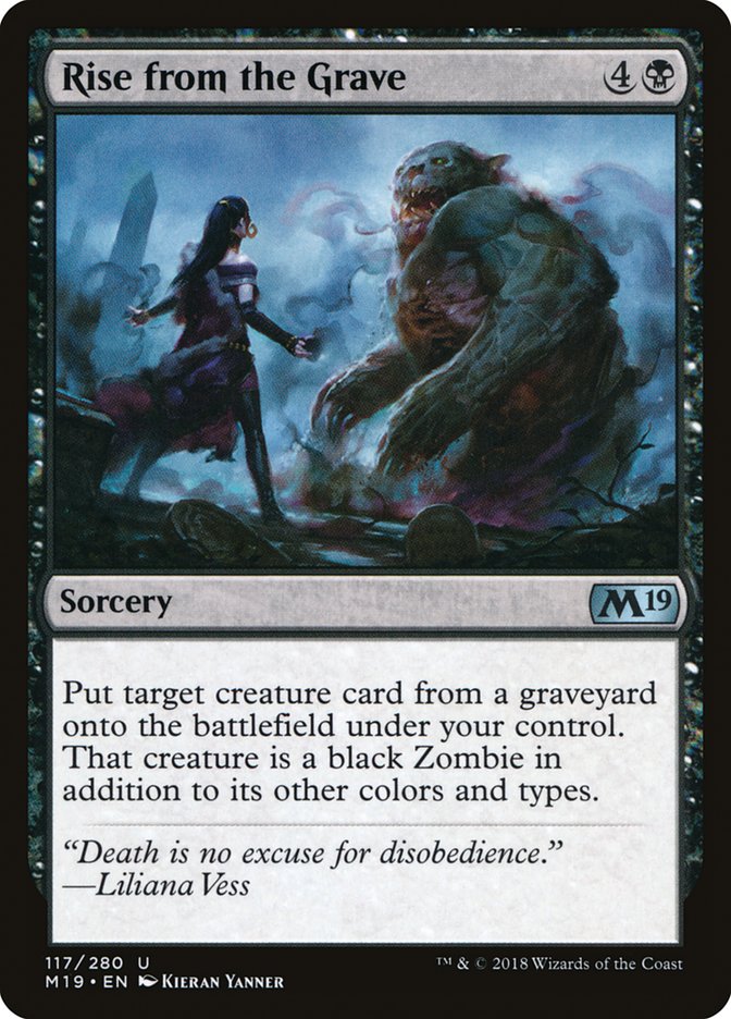 Rise from the Grave [Core Set 2019] Foil