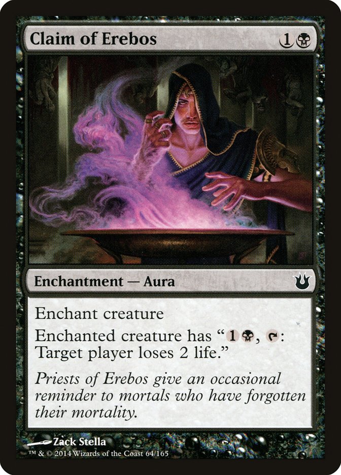 Claim of Erebos [Born of the Gods] Foil