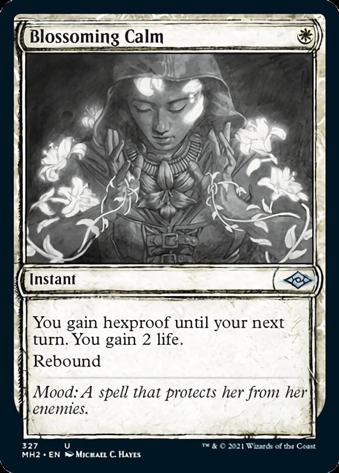 Blossoming Calm (Sketch) [Modern Horizons 2] Foil
