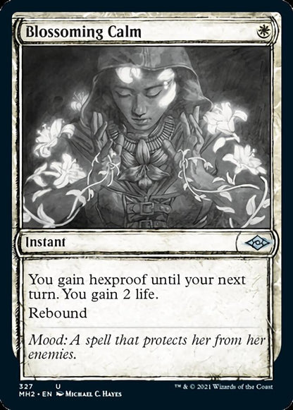 Blossoming Calm (Sketch) [Modern Horizons 2] Foil