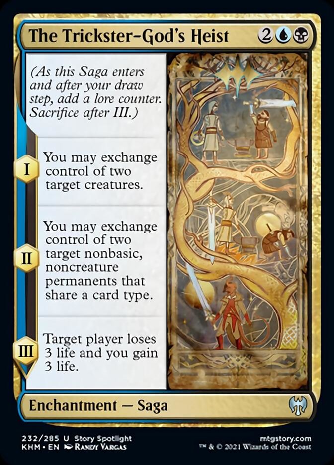 The Trickster-God's Heist [Kaldheim] Foil