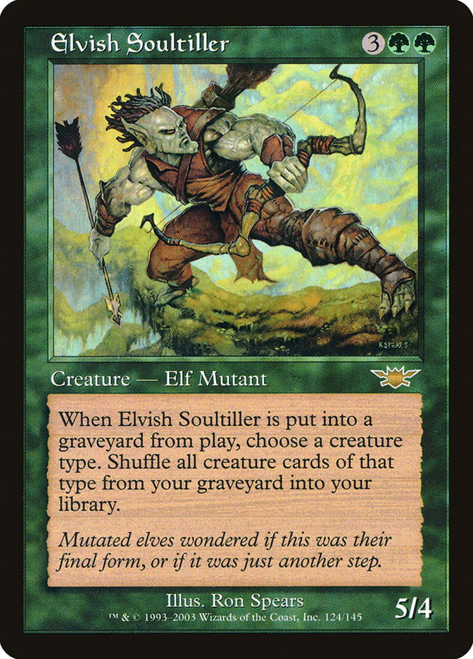 Elvish Soultiller [Legions] Foil