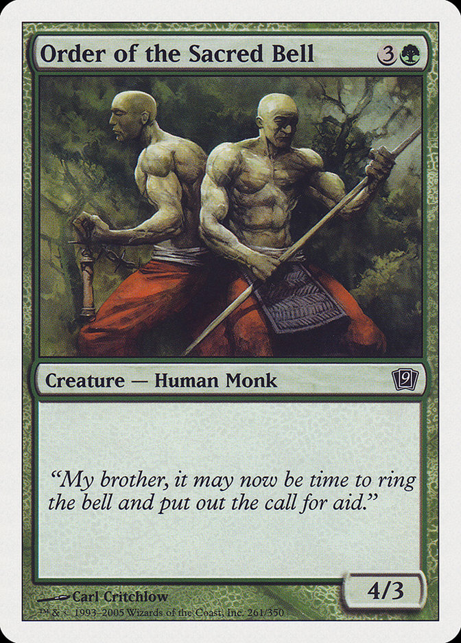 Order of the Sacred Bell [Ninth Edition] Foil