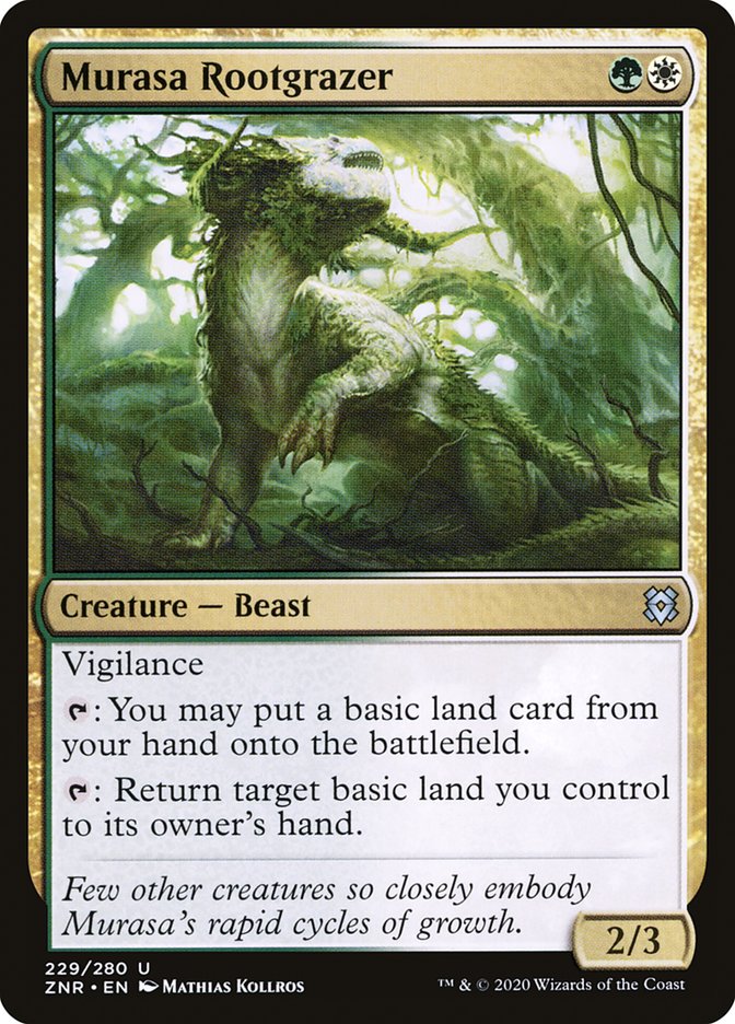 Murasa Rootgrazer [Zendikar Rising] Foil
