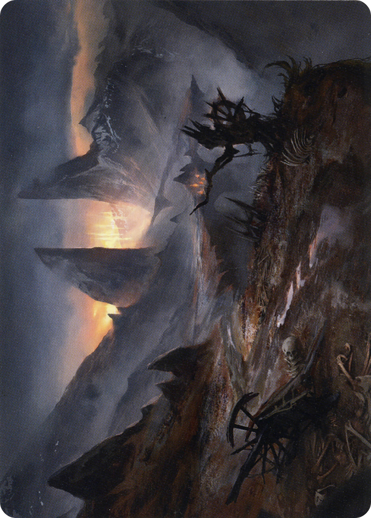 Haunted Ridge // Haunted Ridge  [Midnight Hunt Art Series] (Borderless) Foil