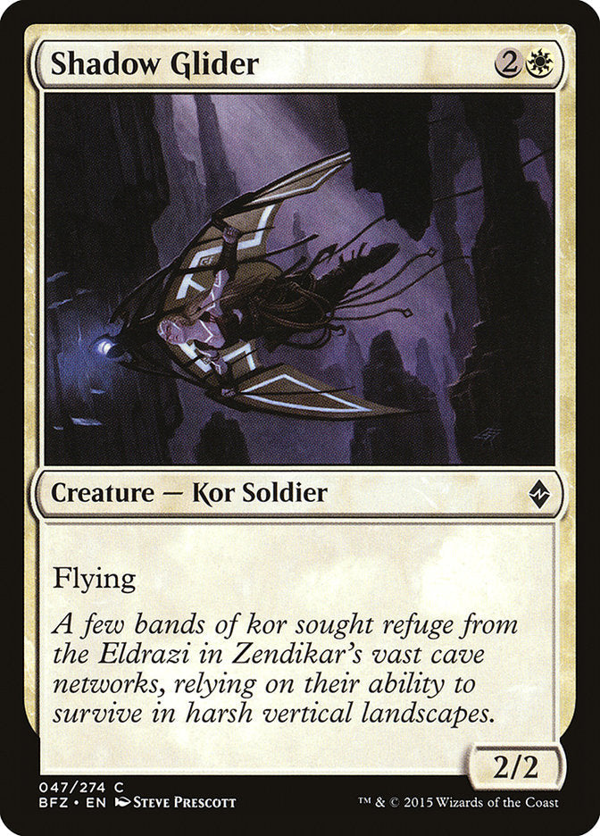 Shadow Glider [Battle for Zendikar] Foil