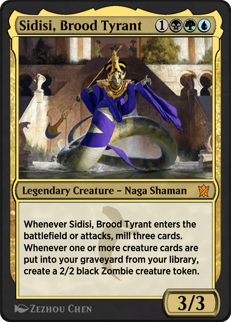 Sidisi, Brood Tyrant  [Khans of Tarkir]