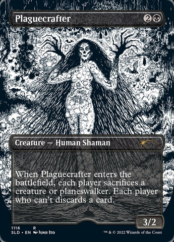 Plaguecrafter (Borderless Etched Foil) [Secret Lair Drop Series]