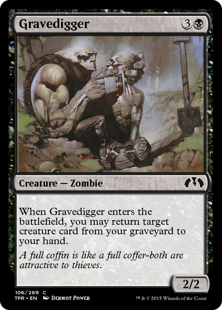 Gravedigger  [Tempest Remastered] Foil
