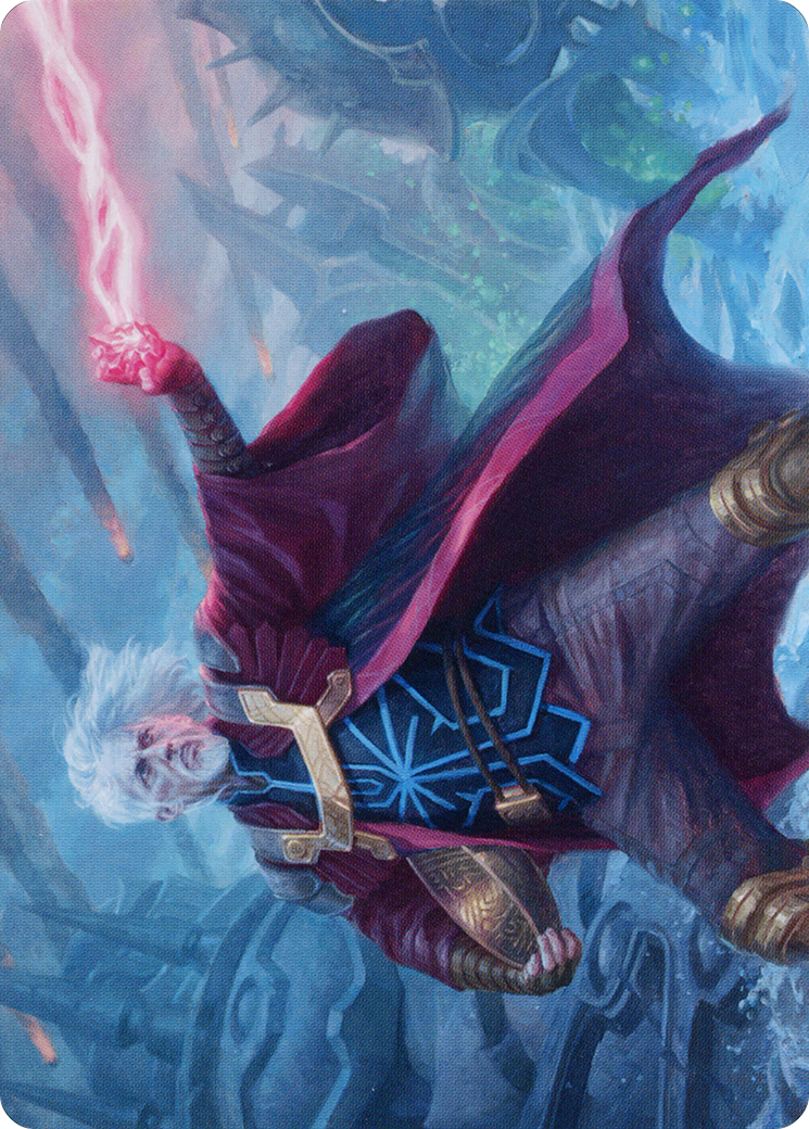 Urza, Lord Protector // Urza, Lord Protector  [The Brothers' War Art Series] (Borderless) Foil