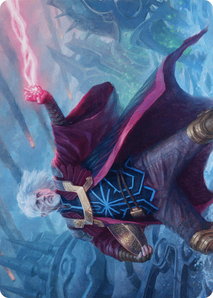 Urza, Lord Protector // Urza, Lord Protector  [The Brothers' War Art Series] (Borderless) Foil