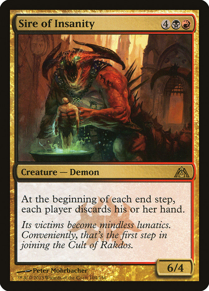 Sire of Insanity [Dragon's Maze] Foil