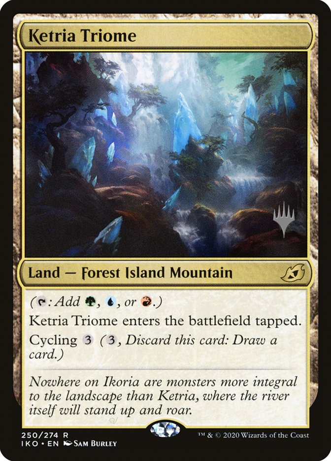 Ketria Triome (Promo Pack) [Ikoria: Lair of Behemoths Promos] Foil
