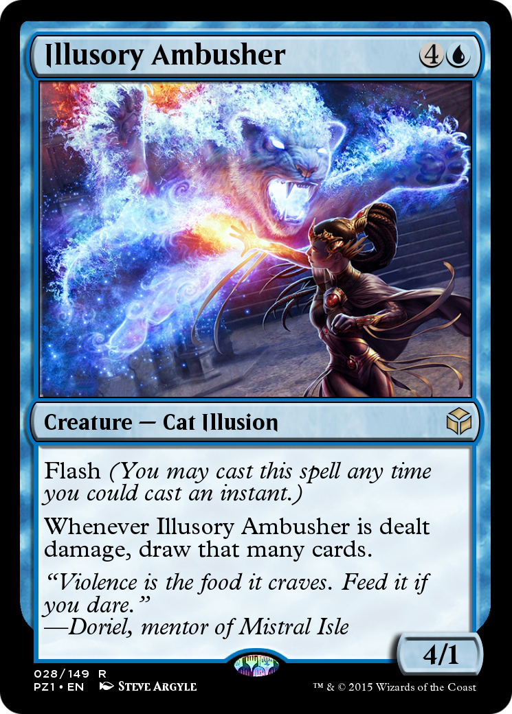 Illusory Ambusher  [Legendary Cube Prize Pack] Foil