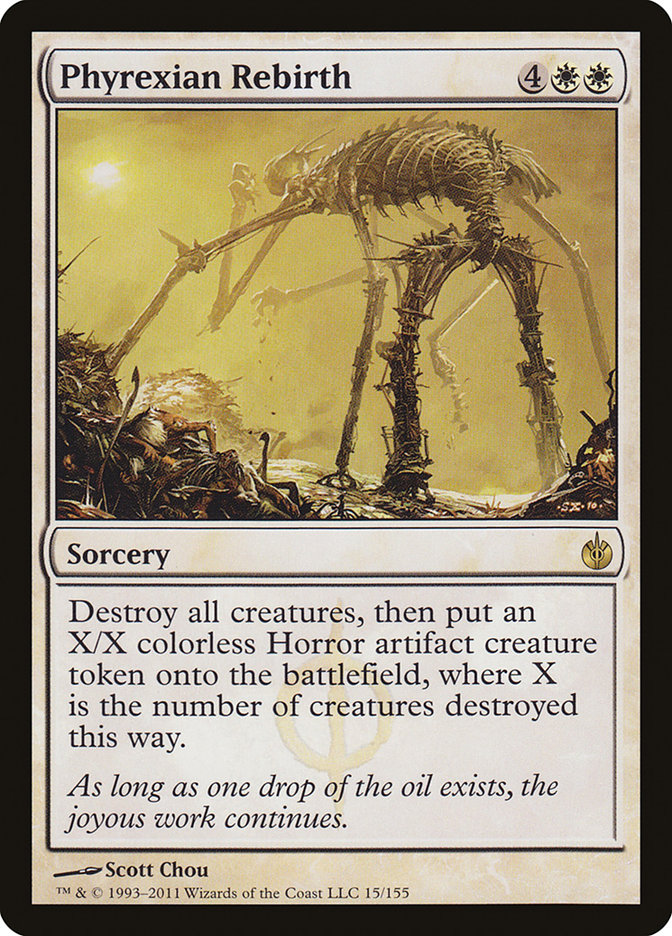 Phyrexian Rebirth [Mirrodin Besieged] Foil