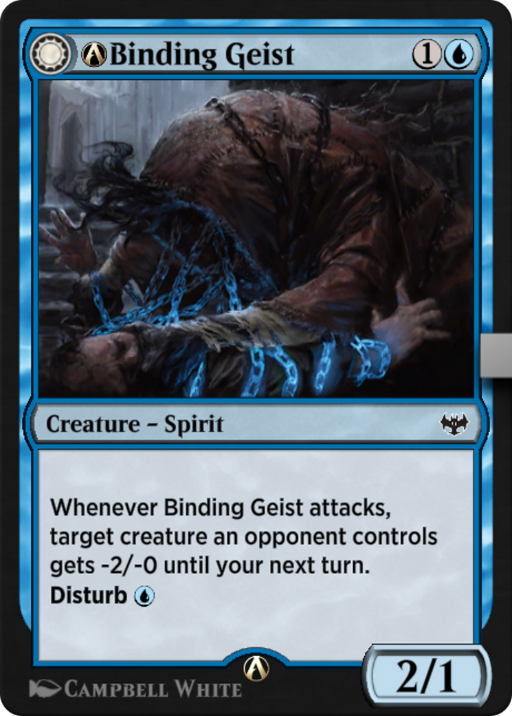 A-Binding Geist // A-Spectral Binding  [Innistrad: Crimson Vow]: (Double Faced Transform)