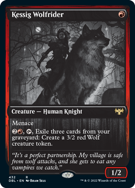 Kessig Wolfrider [Innistrad: Double Feature] Foil