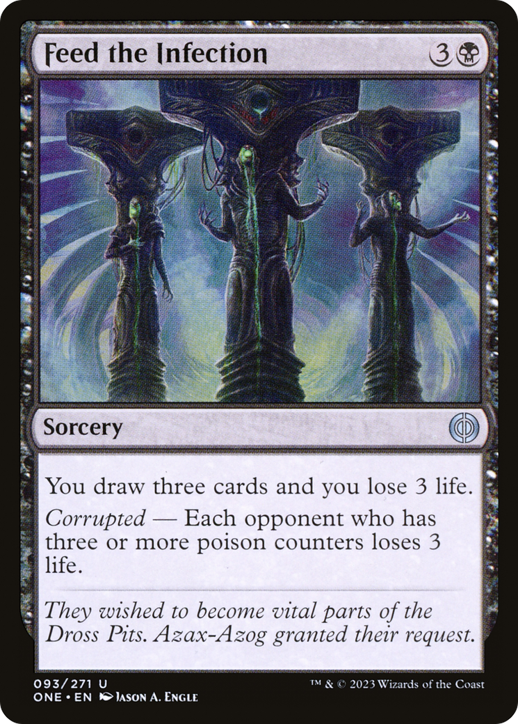 Feed the Infection [Phyrexia: All Will Be One] Foil
