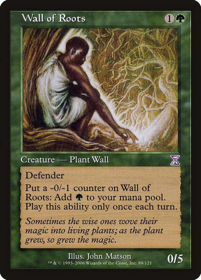 Wall of Roots [Time Spiral Timeshifted] Foil