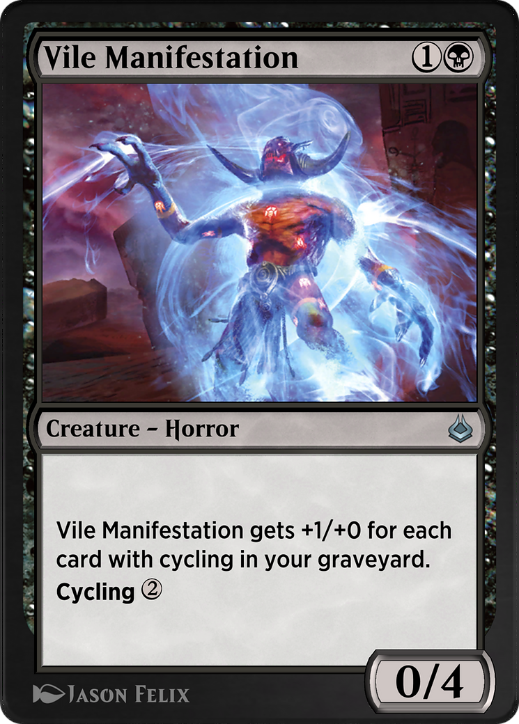 Vile Manifestation  [Amonkhet Remastered]