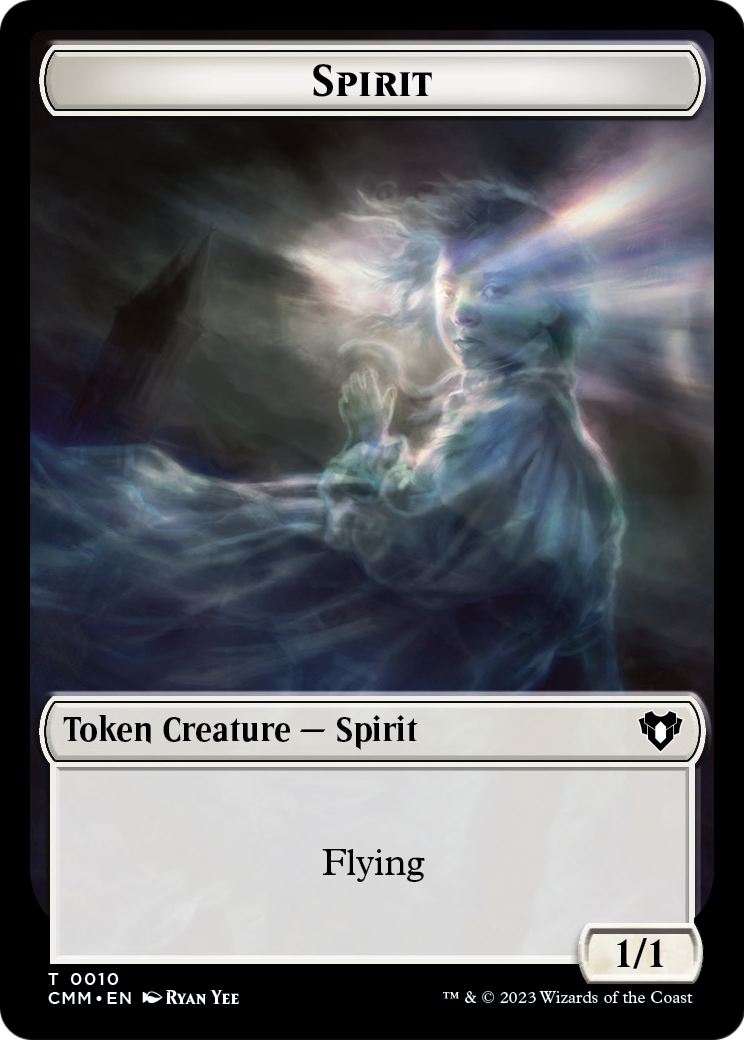 Spirit  [Commander Masters Tokens] Foil