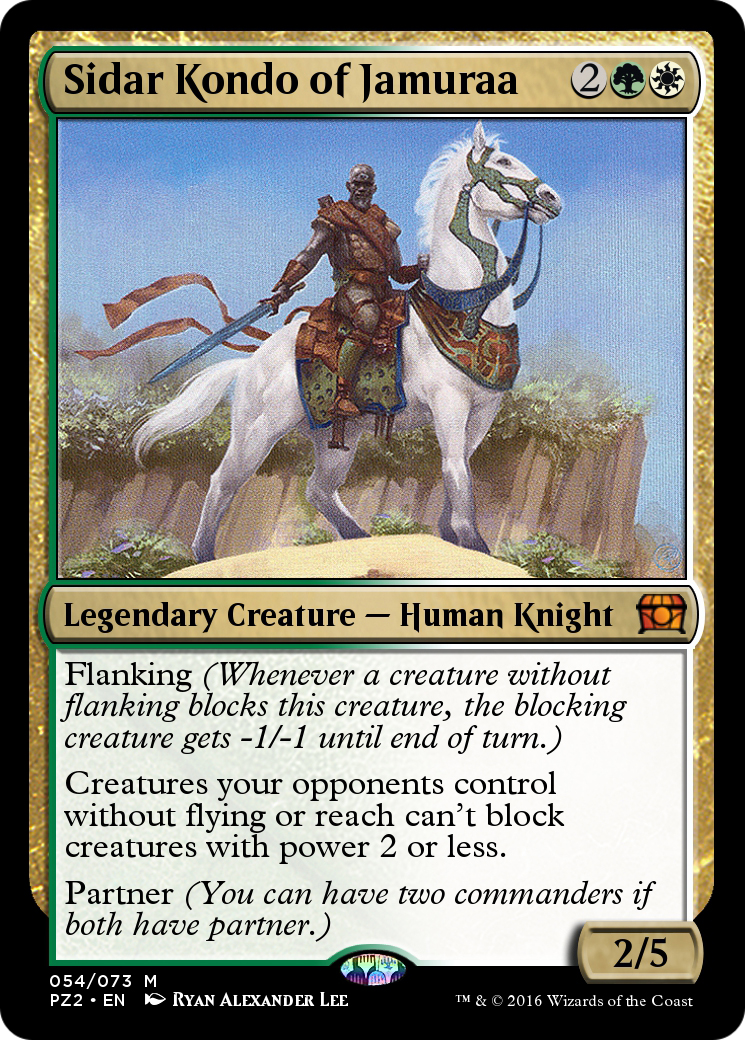 Sidar Kondo of Jamuraa  [Treasure Chest] Foil
